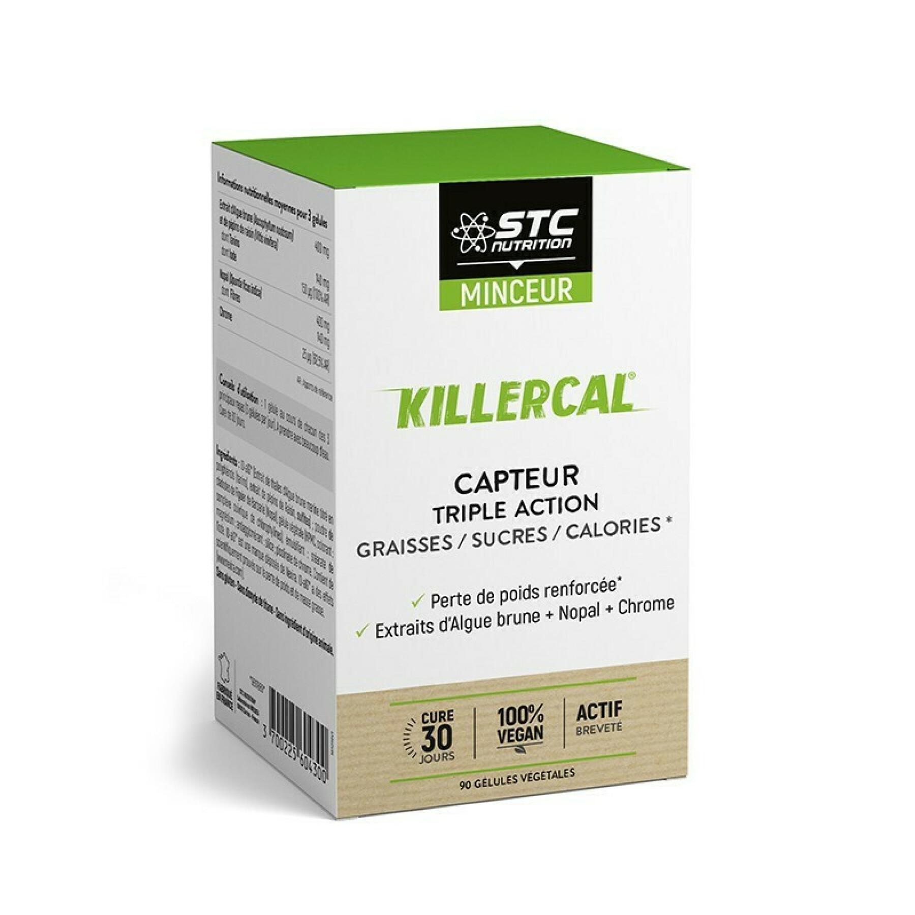 killercal® trippelverkande sensor STC Nutrition 90 gélules végétales en étui