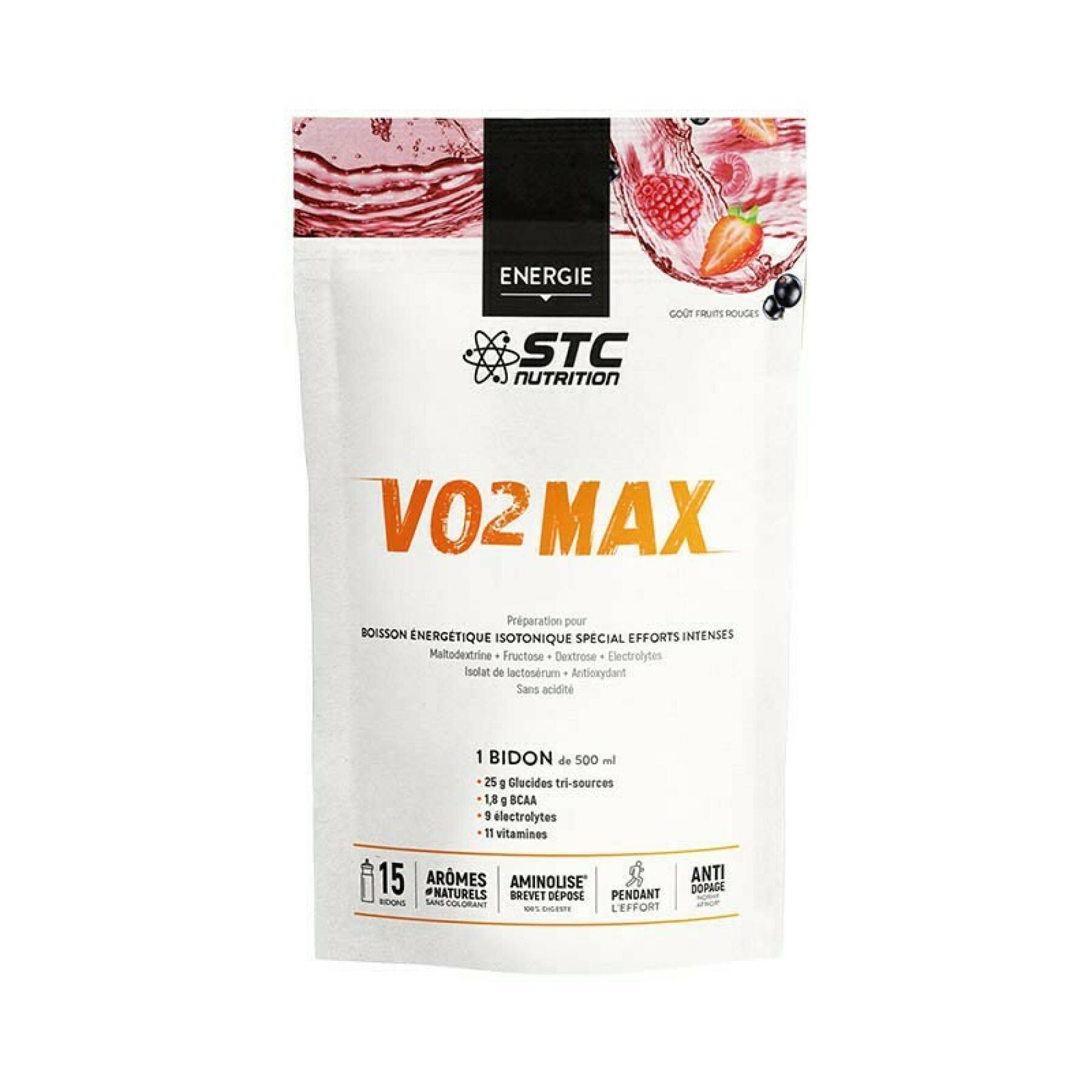 Doypack nutrition vo2 max® med mätsked STC Nutrition - orange - 525 g