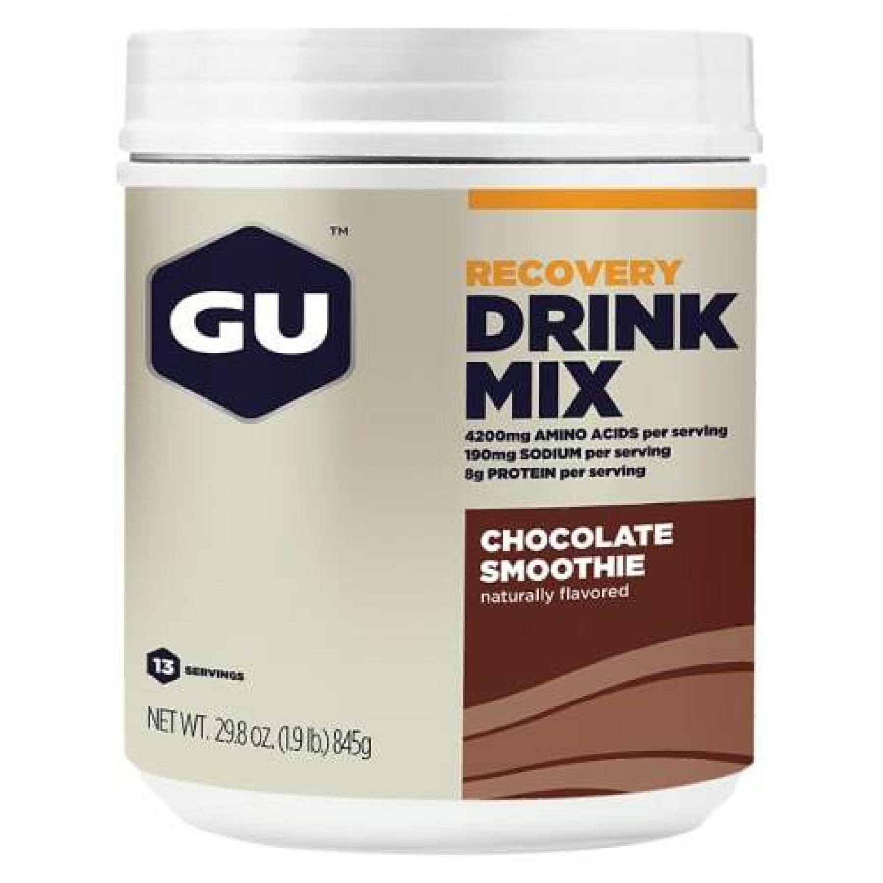750gr burk Gu Energy Récupération chocolat smoothie