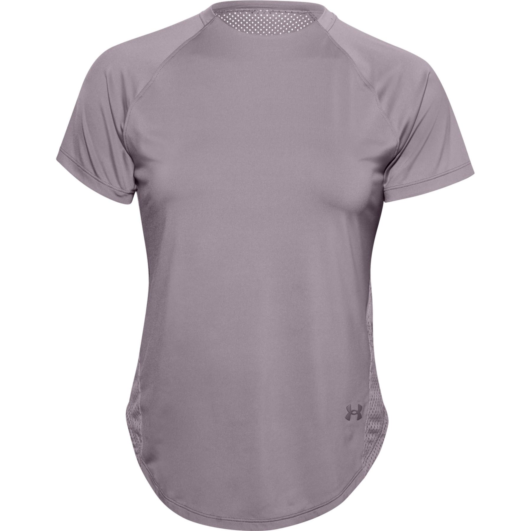 T-shirt för kvinnor Under Armour à manches courtes Sport Hi-Lo