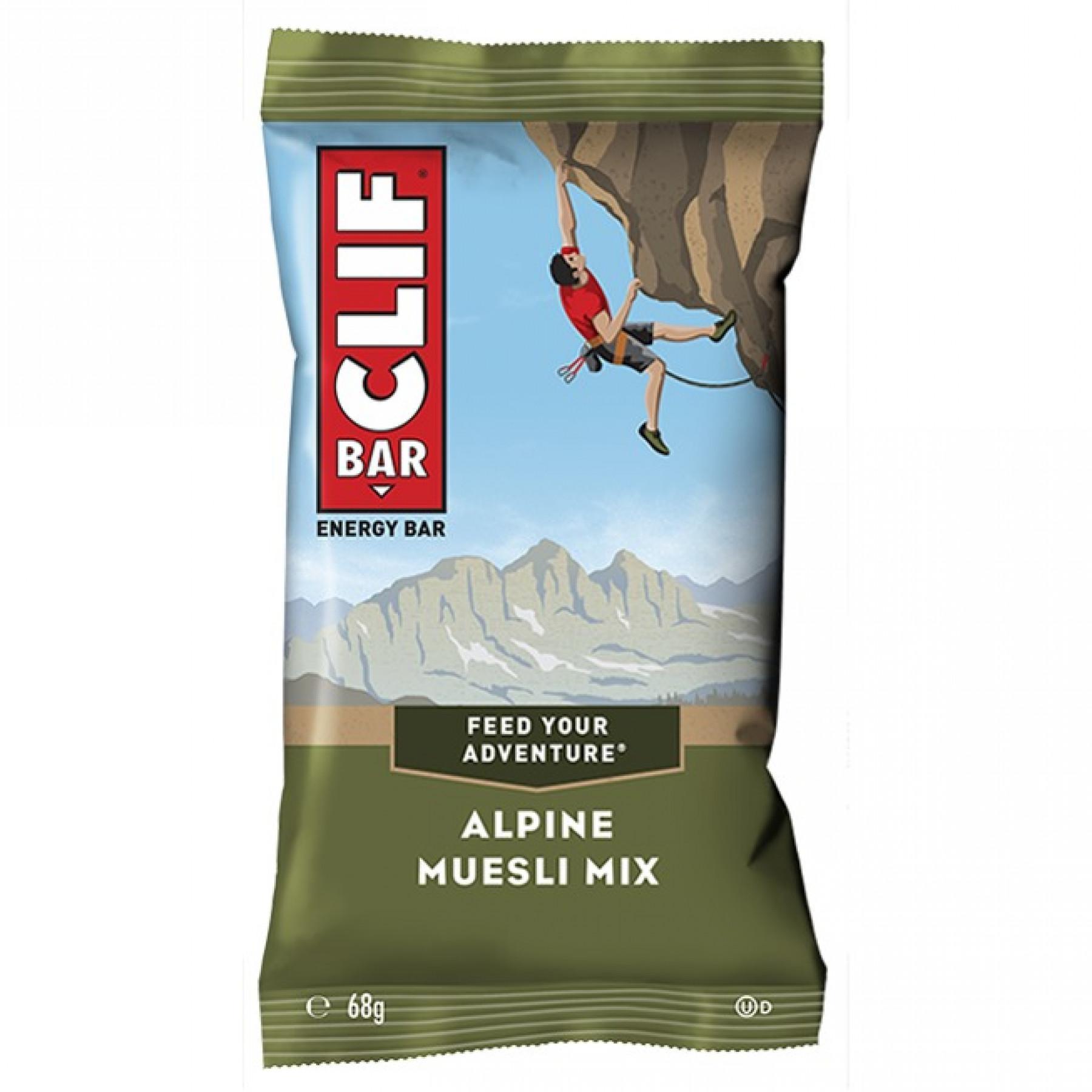 Proteinbars Clif Bar Alpine muesli mix (x12)