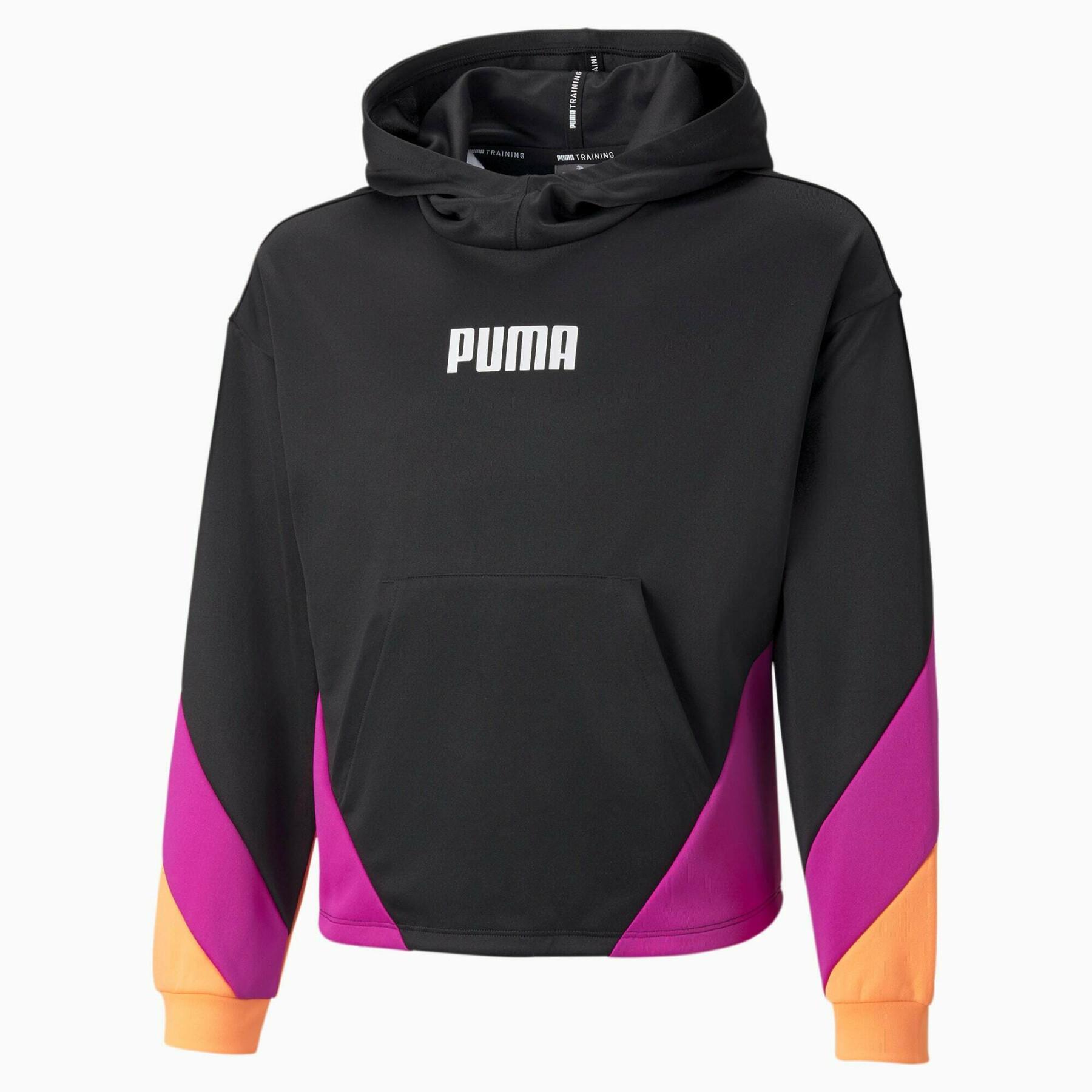 Sweatshirt för flickor Puma Runtrain G