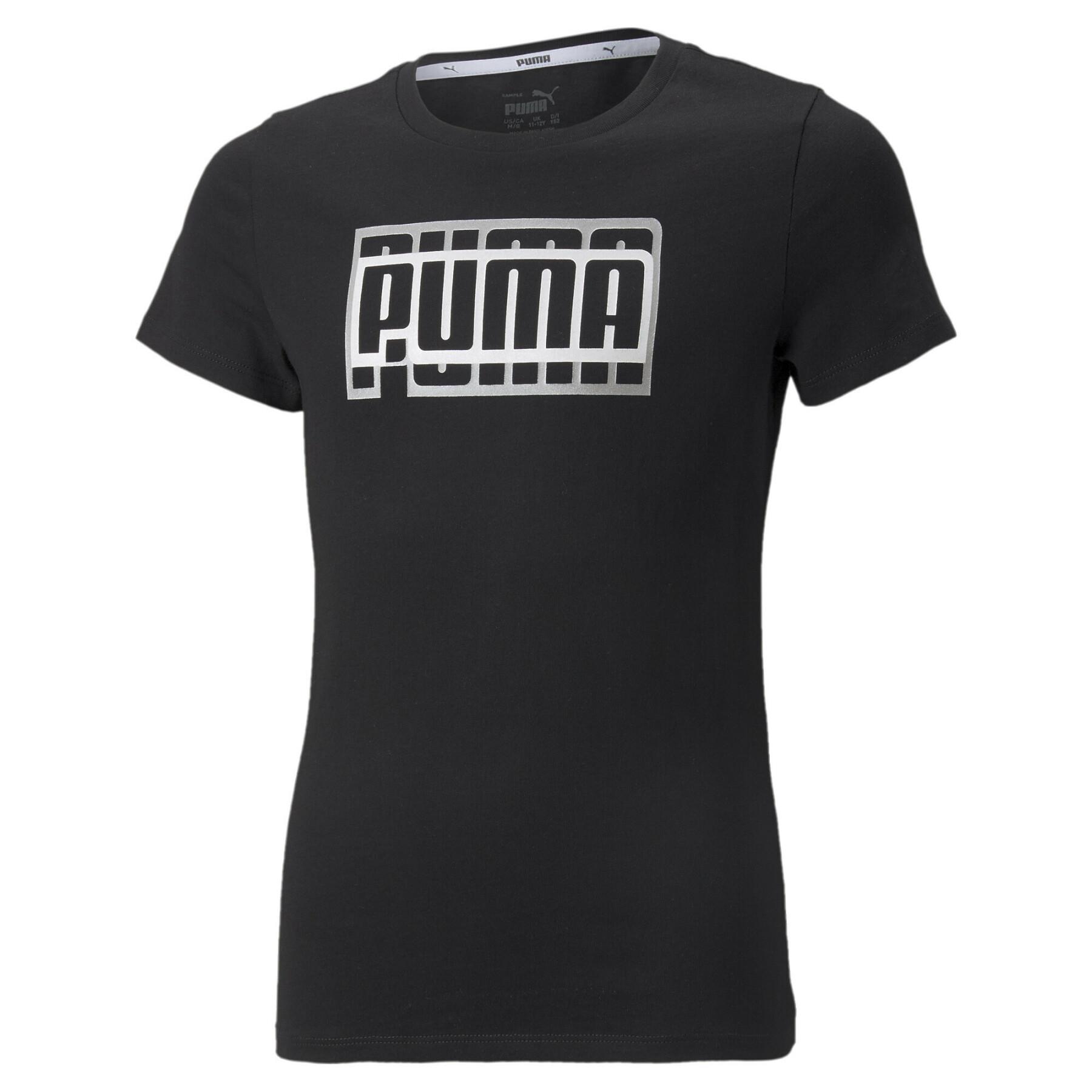 T-shirt för flickor Puma Alpha