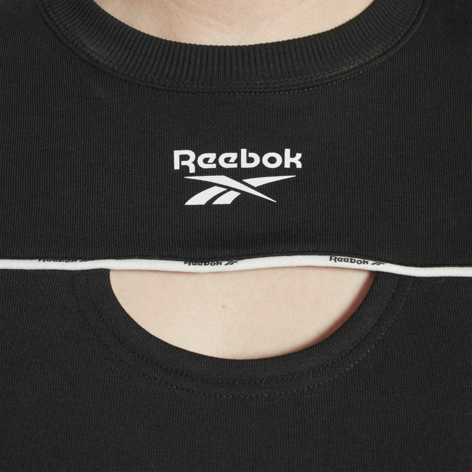 Sweatshirt för kvinnor Reebok Training Essentials Piping Crewneck In