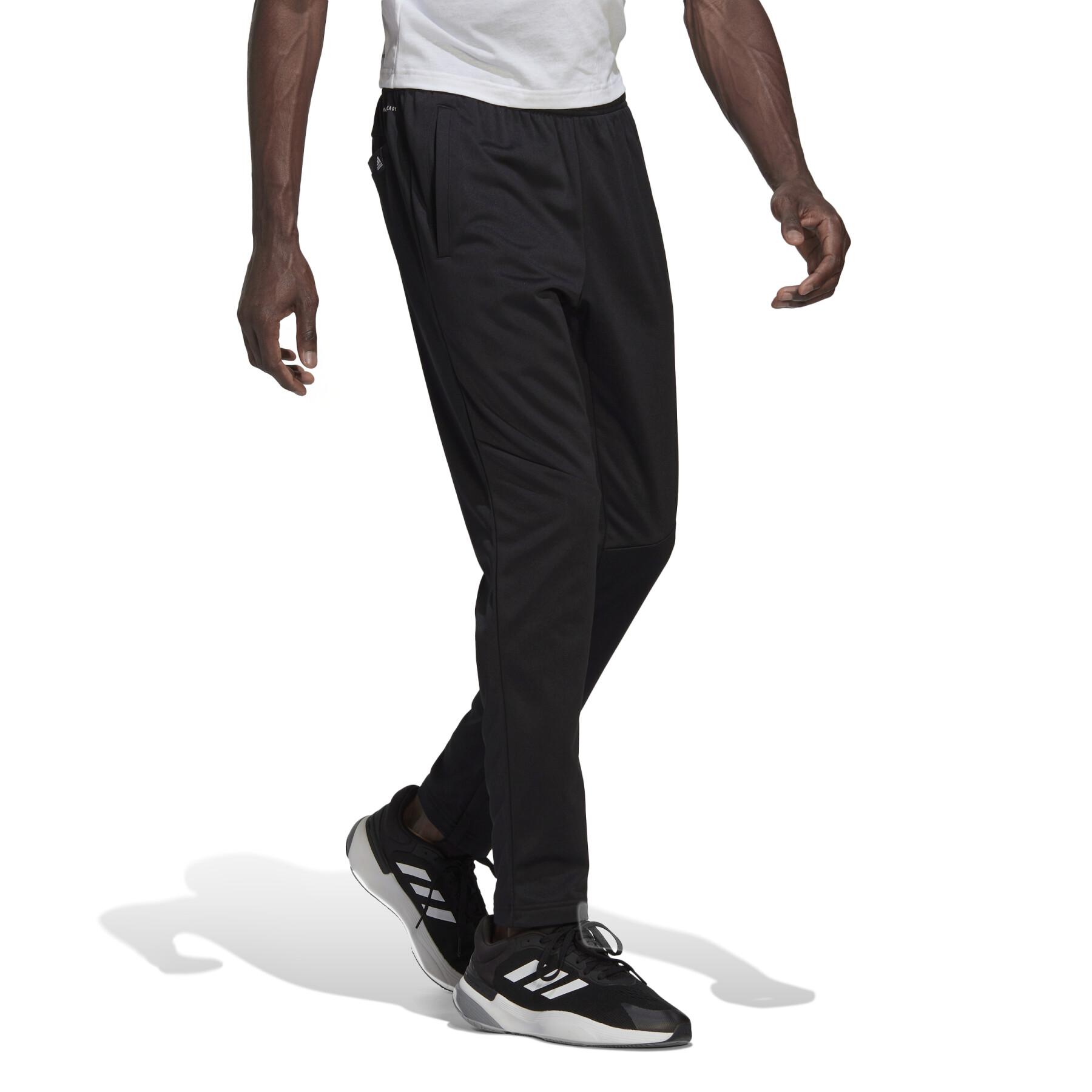Avsmalnande joggingdress med liten logotyp adidas Aeroready Game and Go