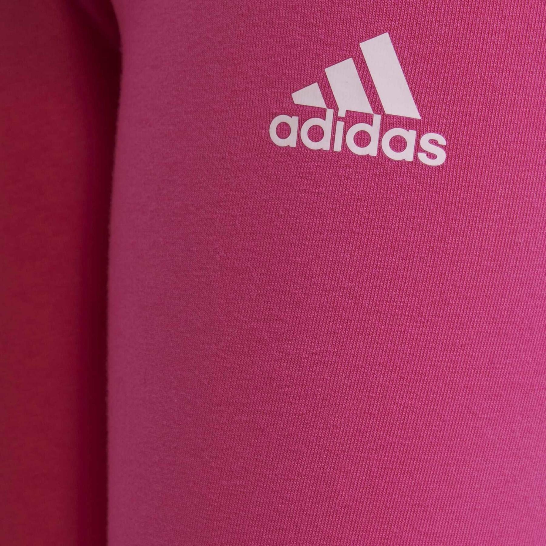 3-streckad långbyxa för flickor adidas Essentials