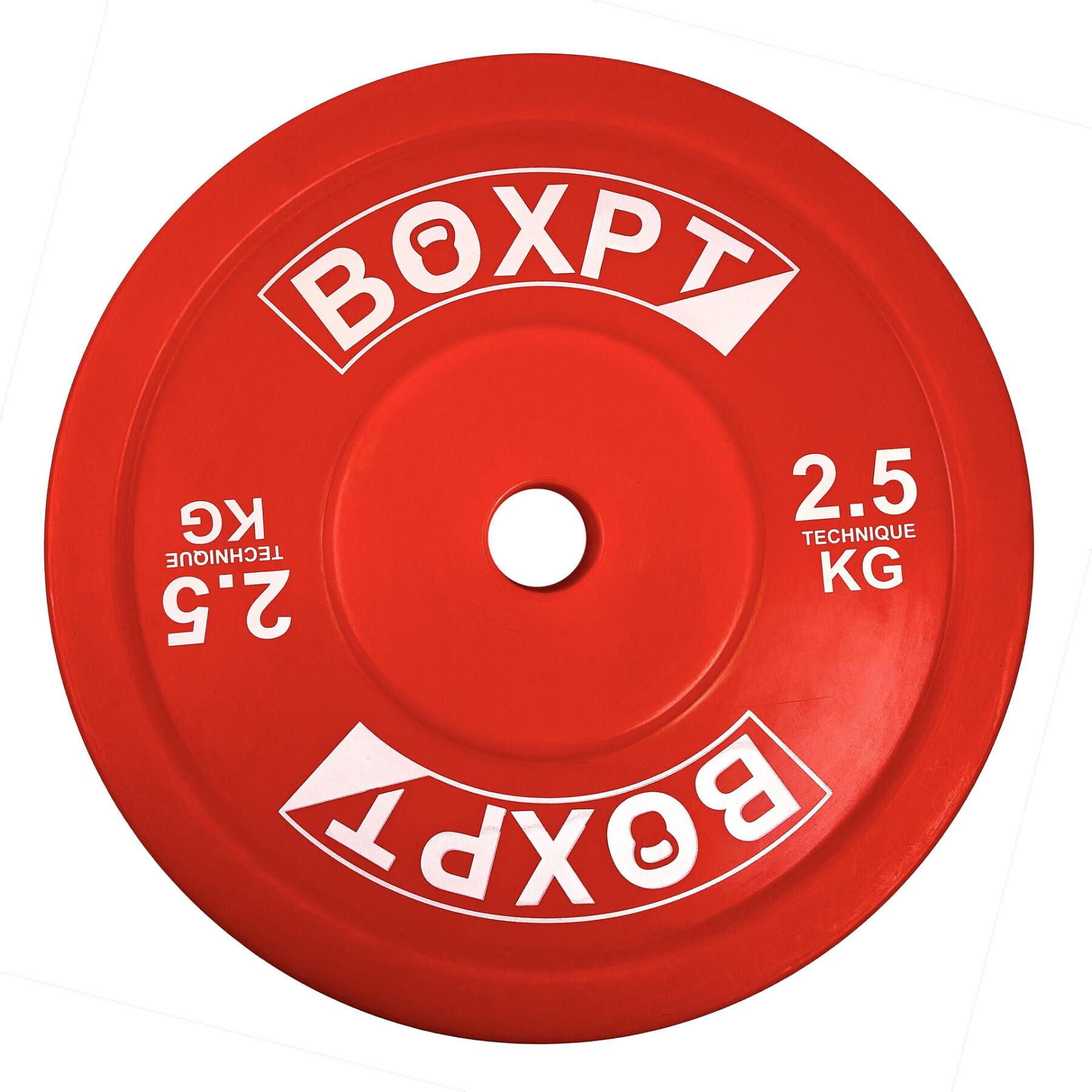 Skiva för kroppsbyggnad Boxpt Technique - 2,5 kg