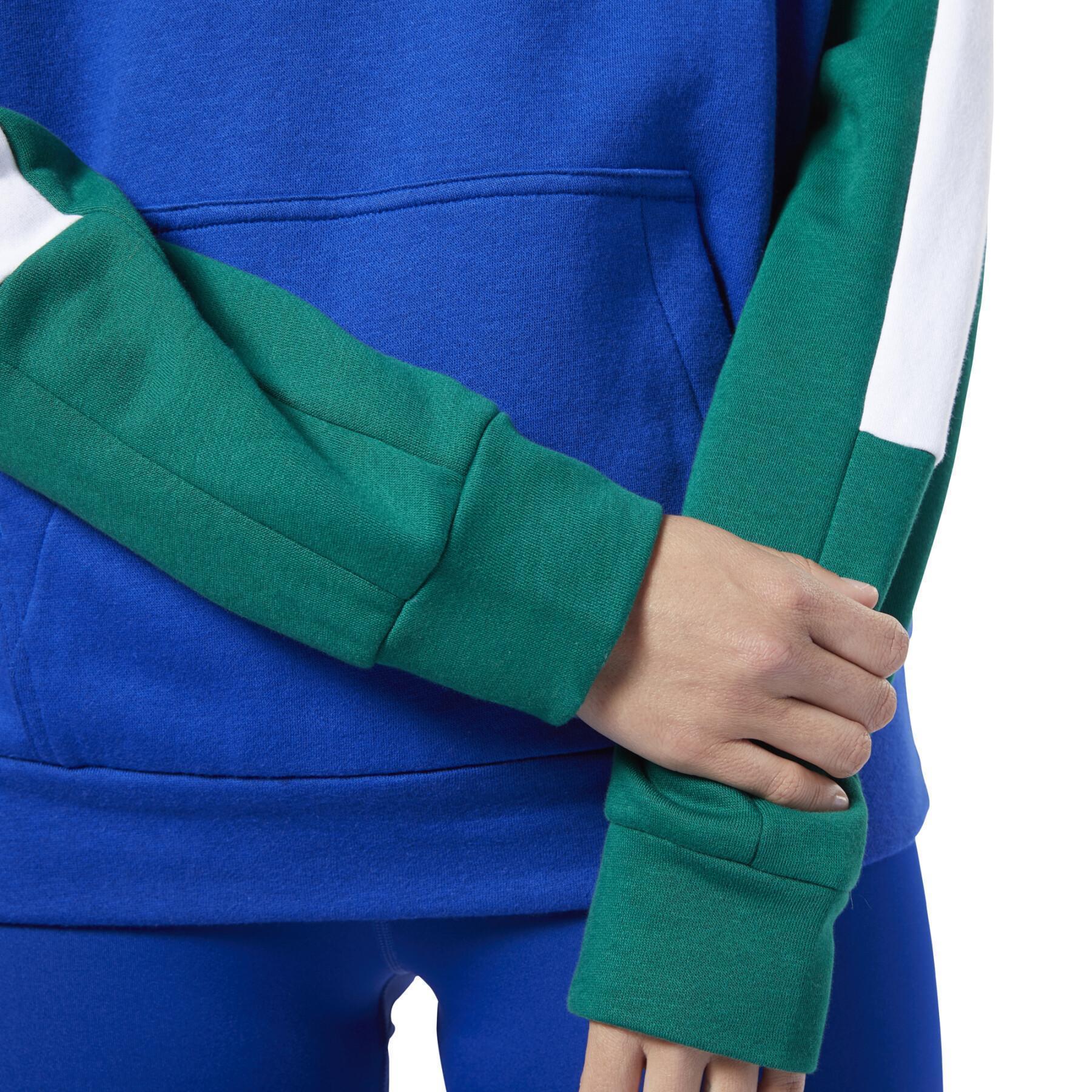 Sweatshirt för kvinnor Reebok Colorblock Workout Ready