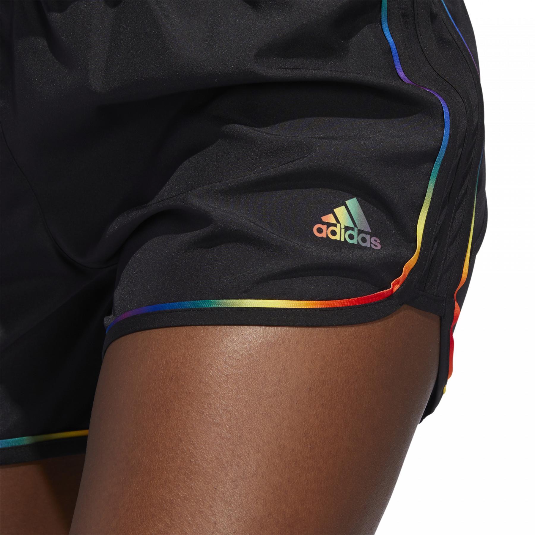 Shorts för kvinnor adidas Marathon 20 Pride