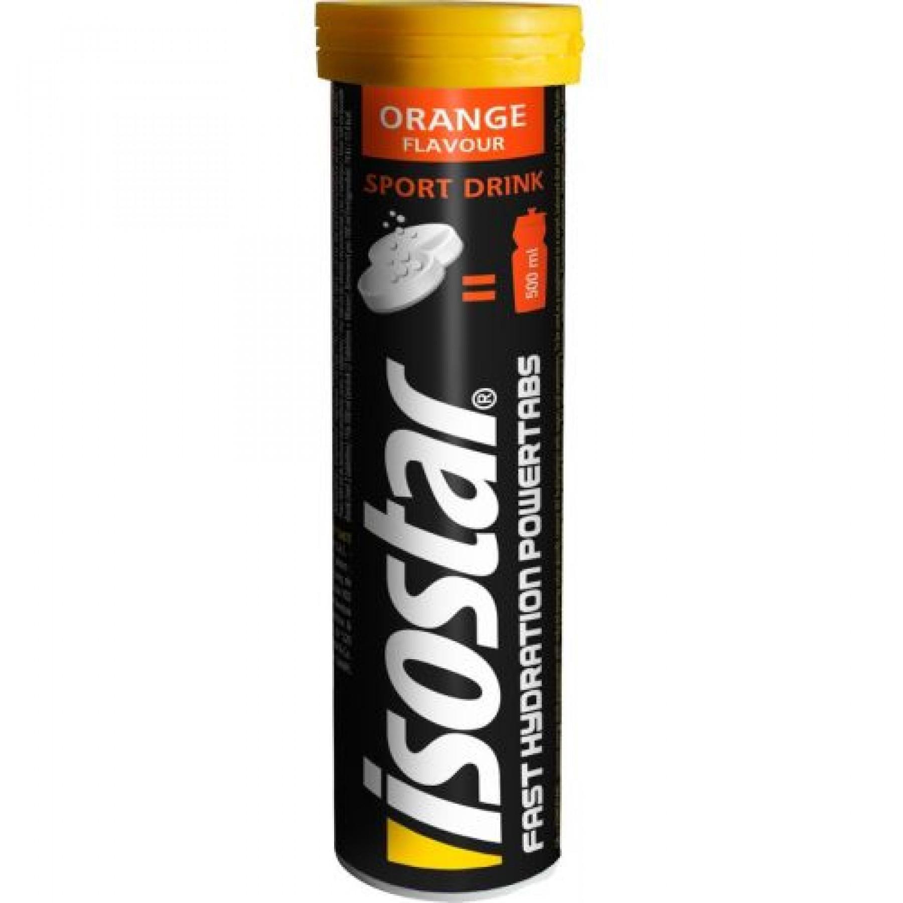 Pastiller Isostar Powertabs Fast Hydration orange (12 tubes)