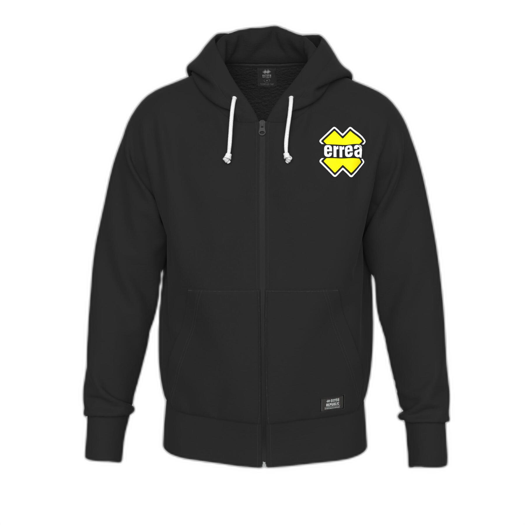Fleece-hoodie med dragkedja för barn Errea 27 Graphic 2022