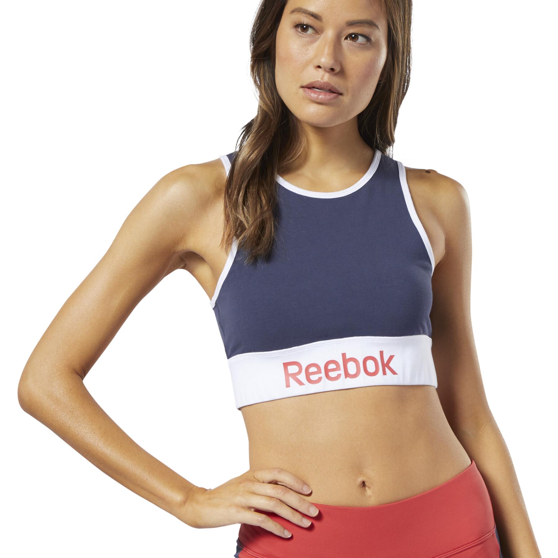 Behå för kvinnor Reebok Linear Logo