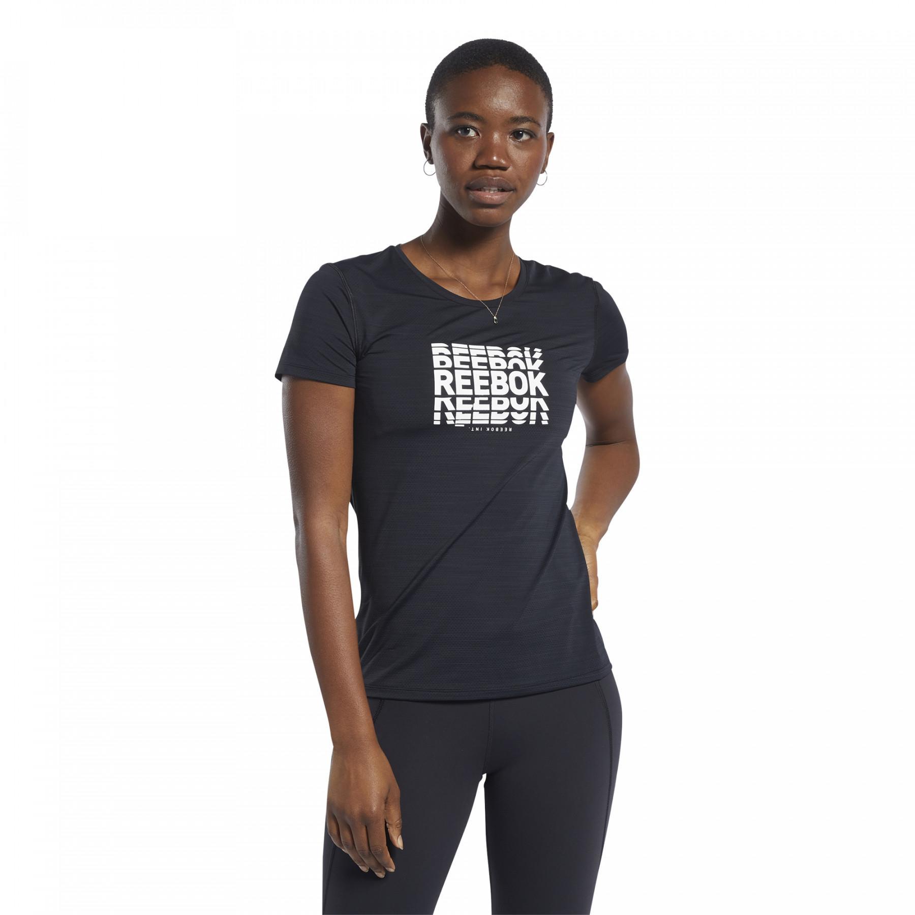 T-shirt för kvinnor Reebok ActivChill Graphic