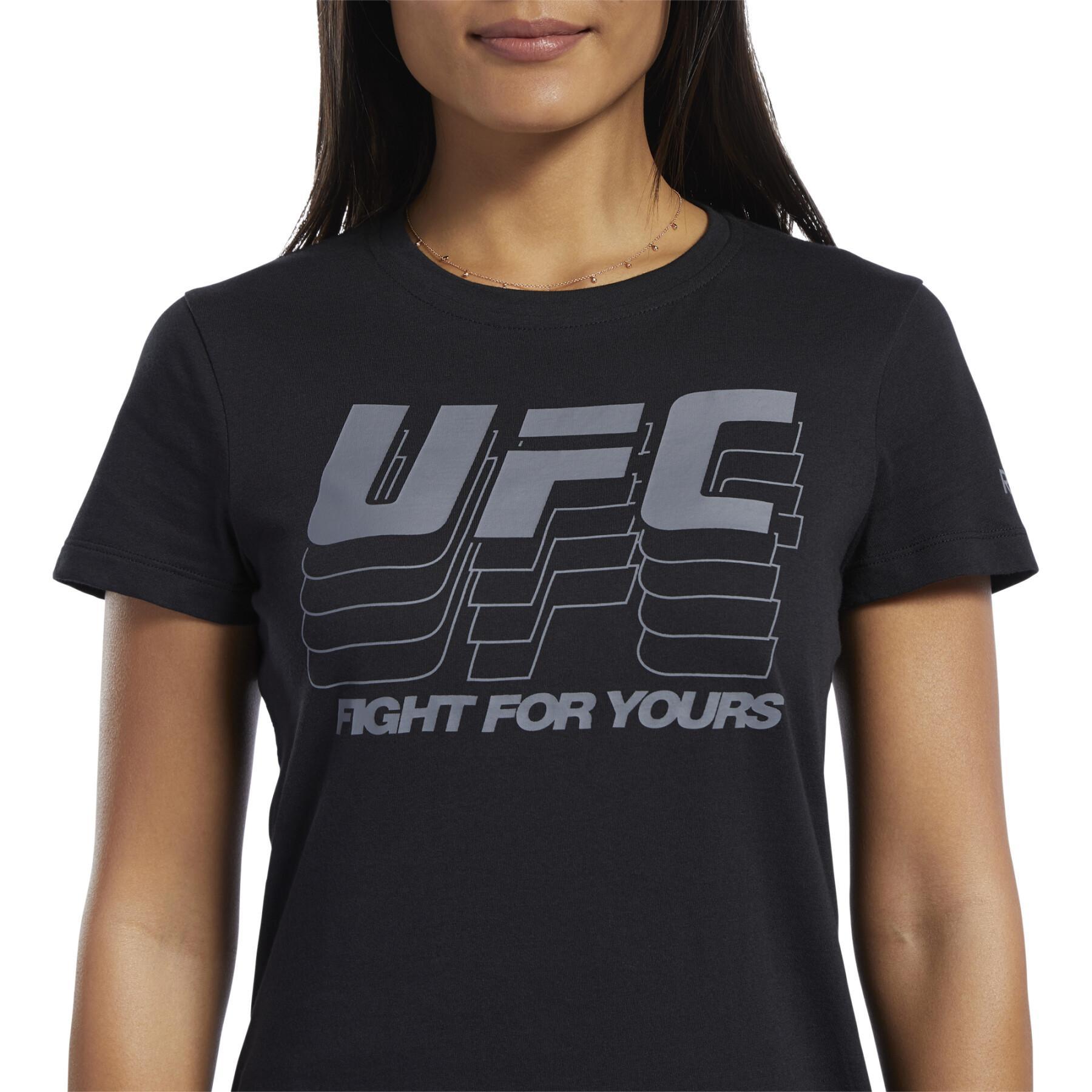 T-shirt för kvinnor Reebok UFC FG Logo