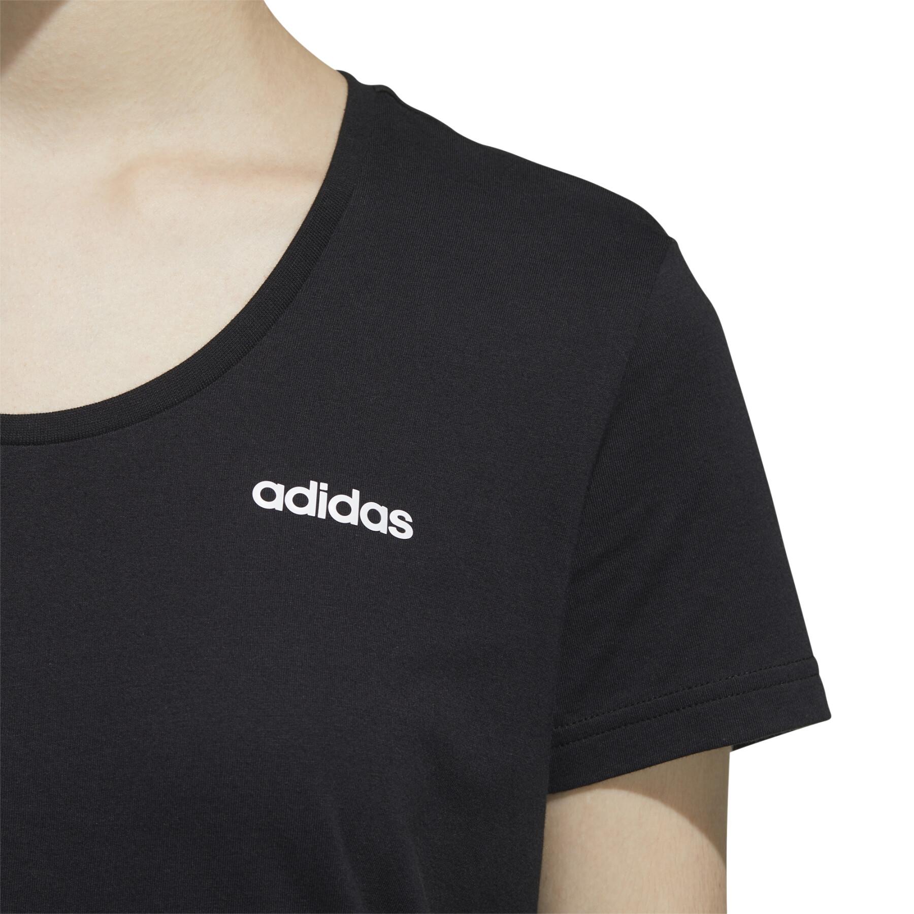 T-shirt för kvinnor adidas Essentials Material Mix