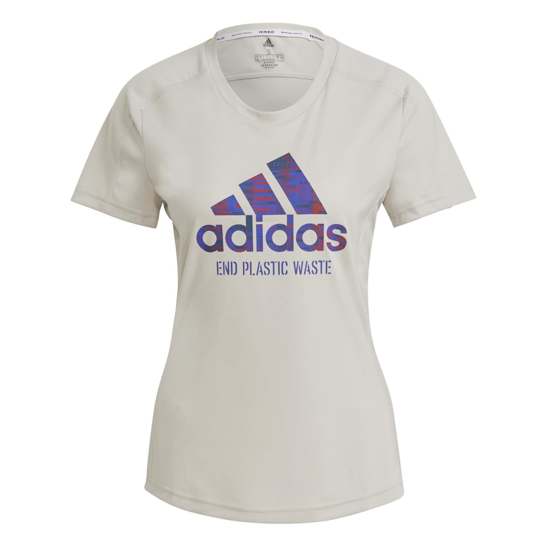 T-shirt för kvinnor adidas Run for the Oceans Graphic