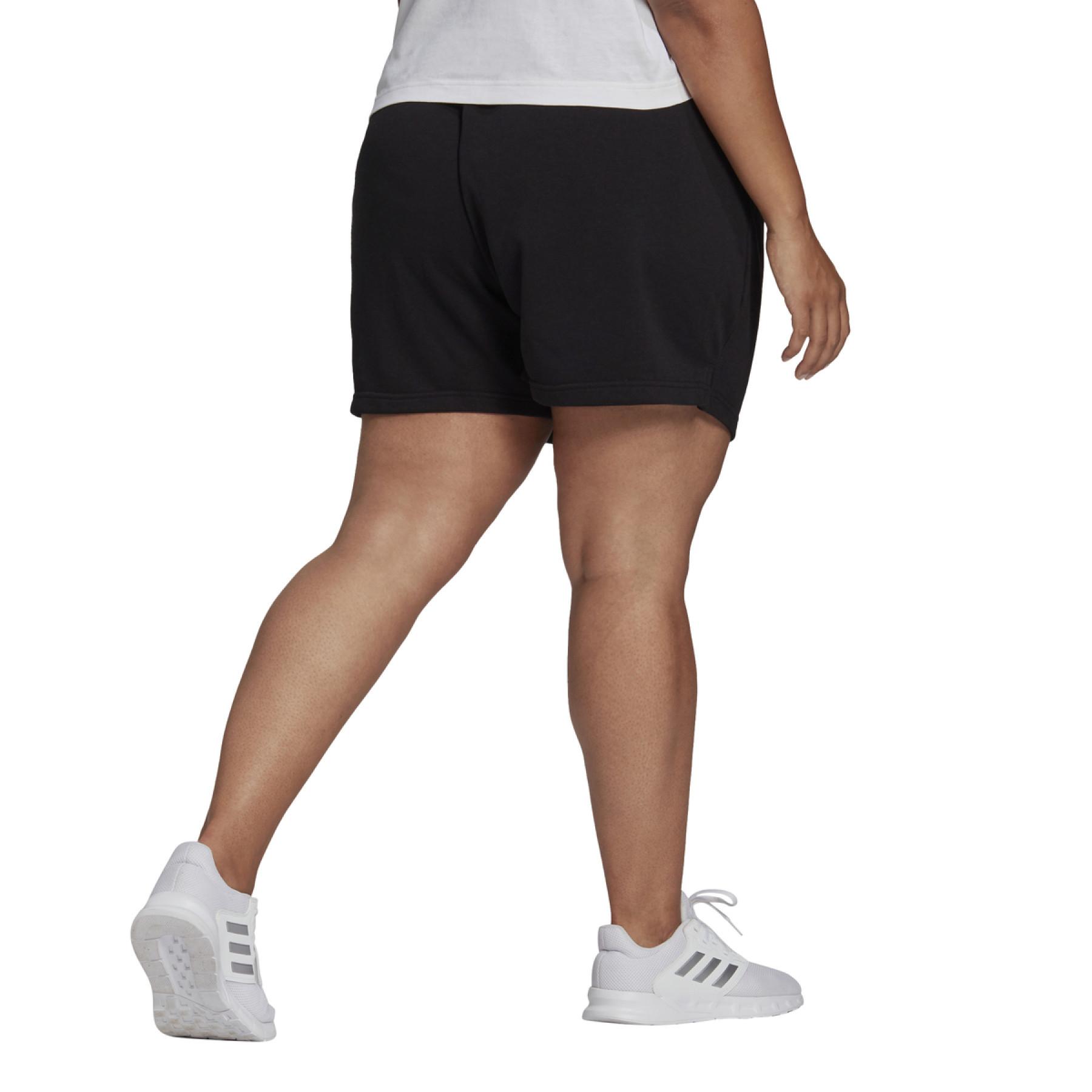 Shorts för kvinnor adidas Essential slim Logo Grande Taille
