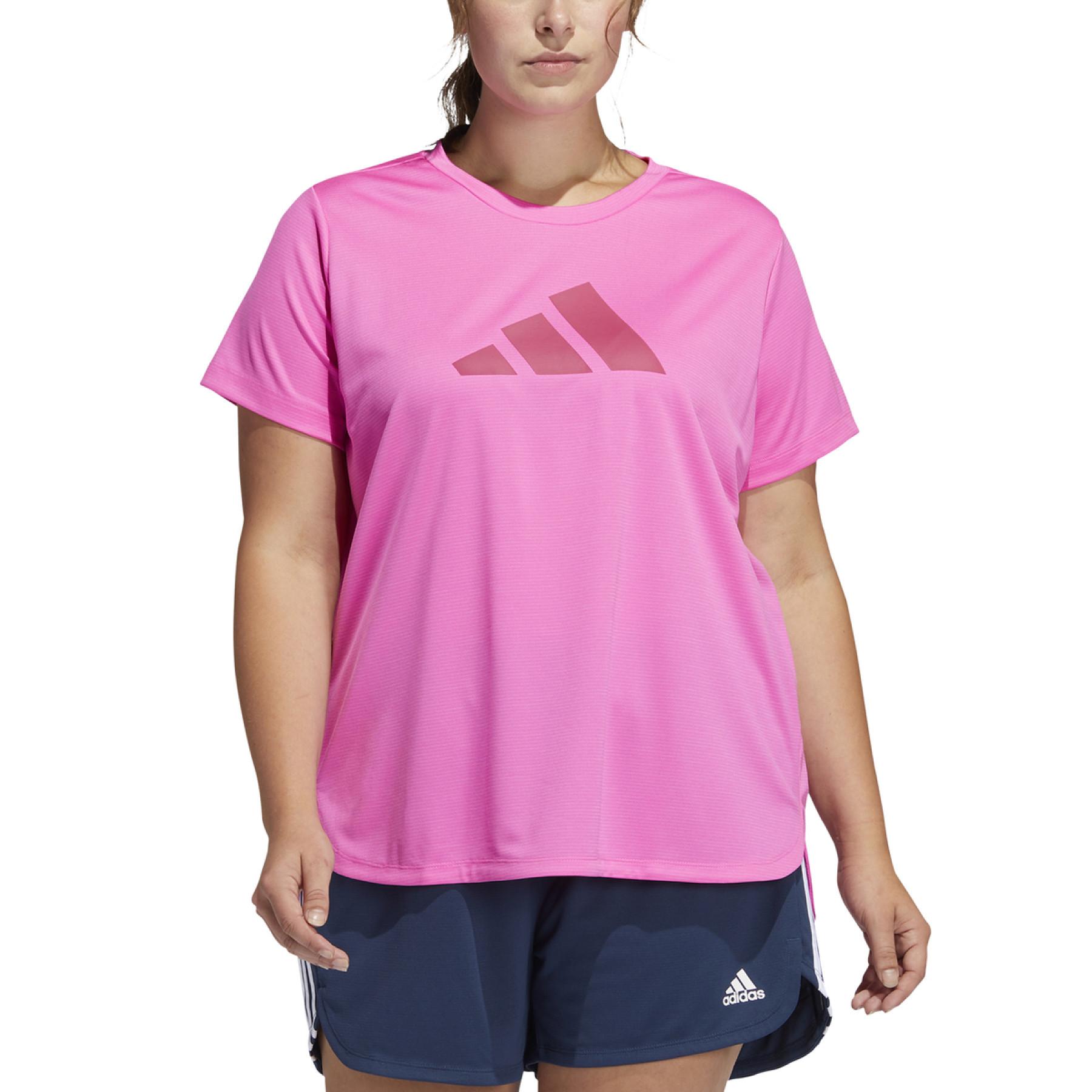 T-shirt för kvinnor adidas Badge of Sport Grande Taille
