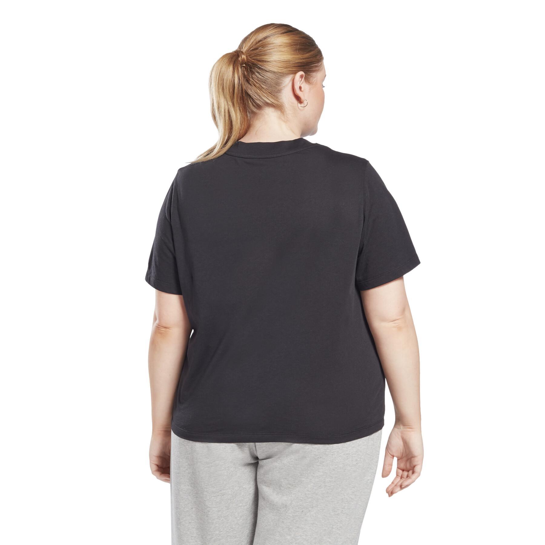 T-shirt för kvinnor Reebok Identity (Grandes tailles)