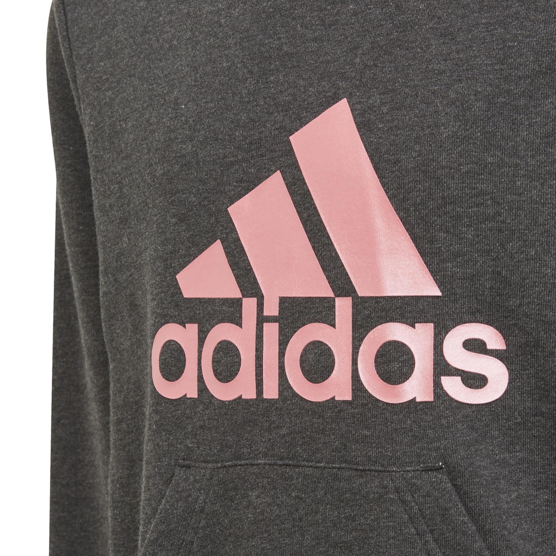 Sweatshirt med huva för barn adidas Future Icons Logo
