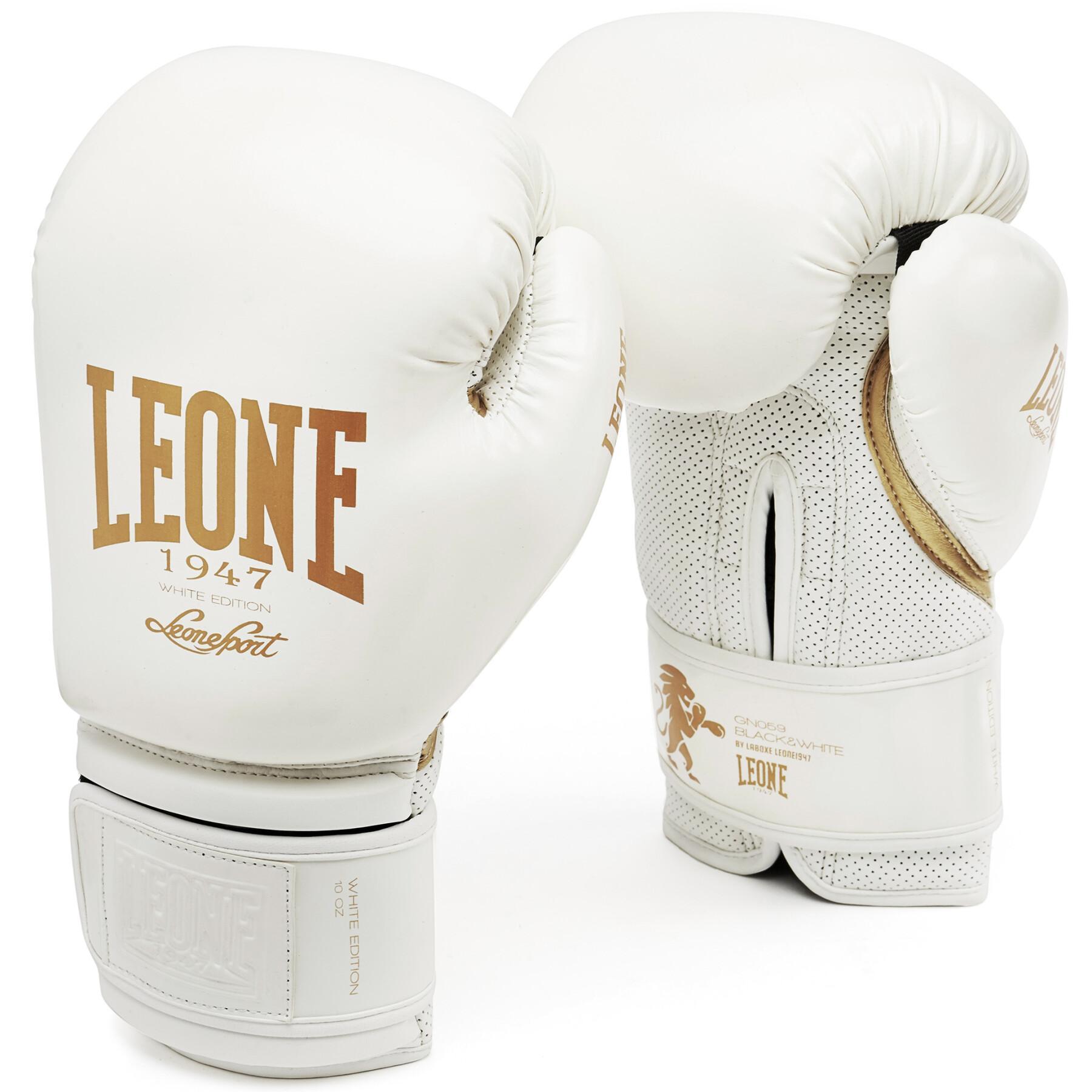 Boxningshandskar Leone White Edition 10 oz
