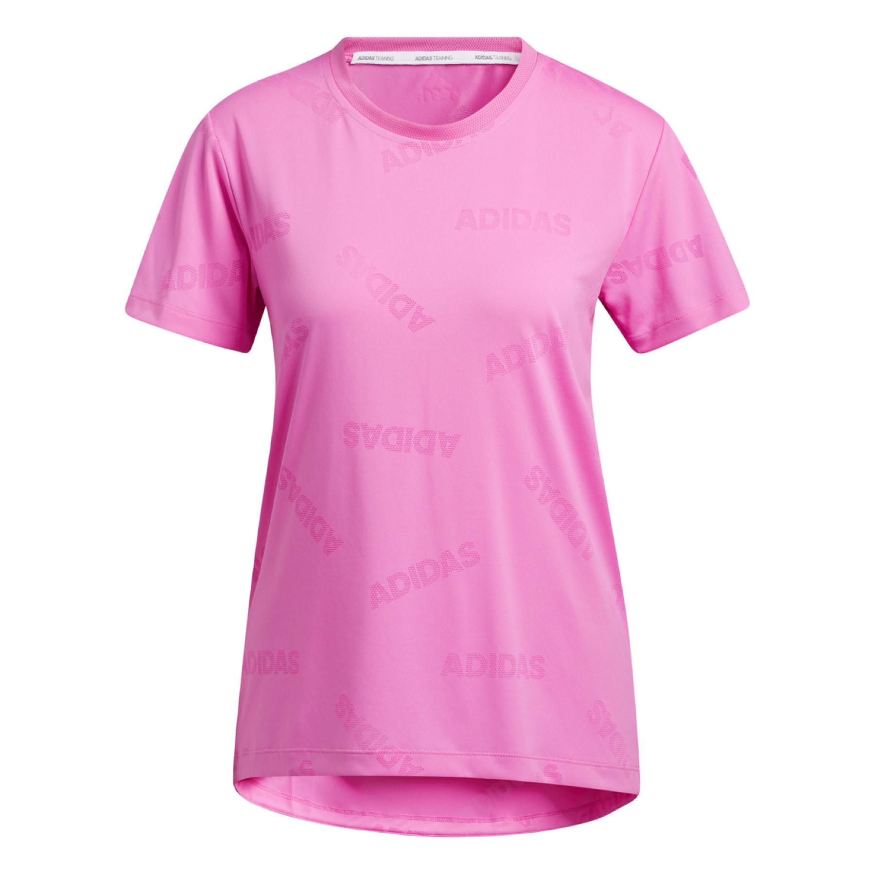 T-shirt för kvinnor adidas Training Aeroknit