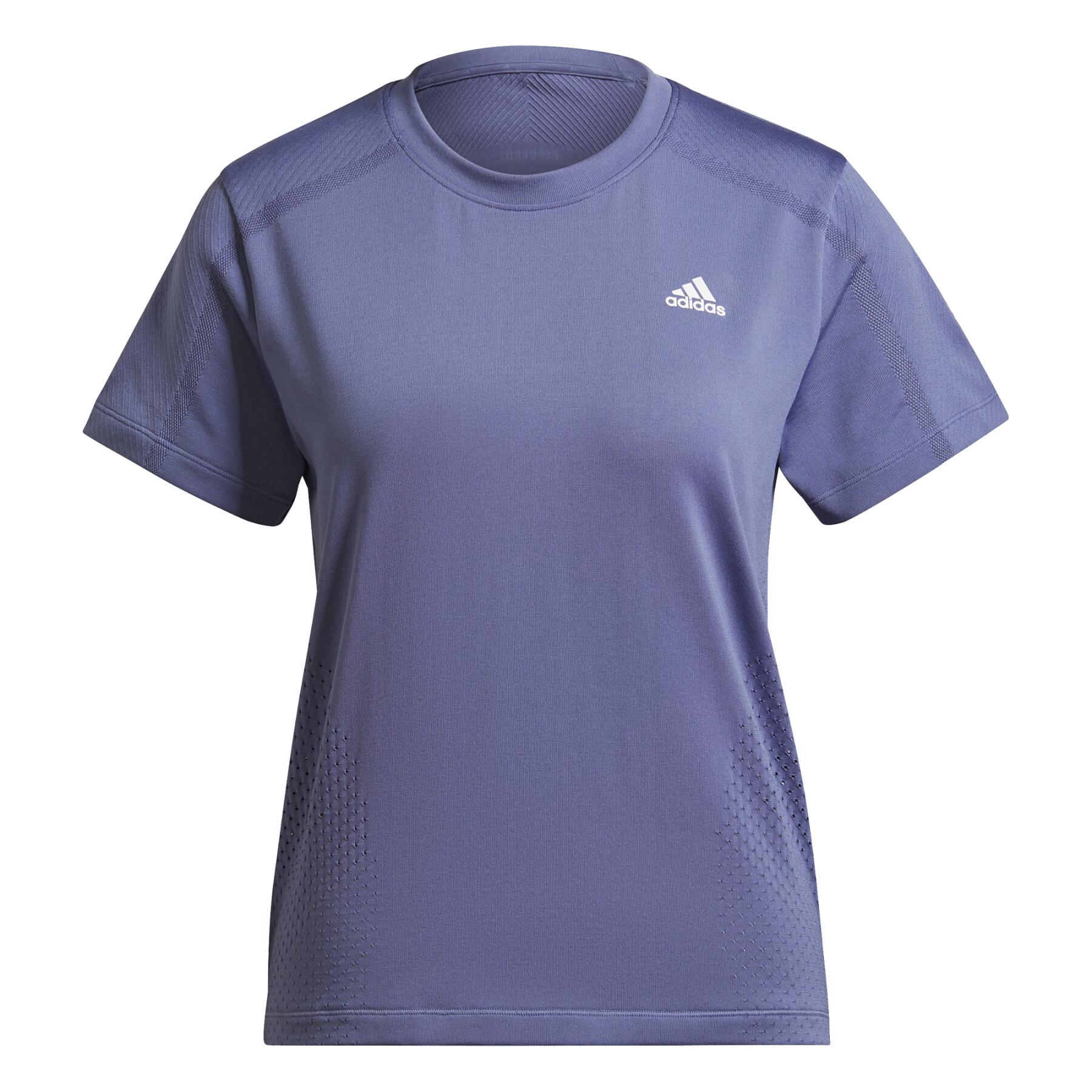 T-shirt för kvinnor adidas Aeroknit Designed 2 Move Seamless