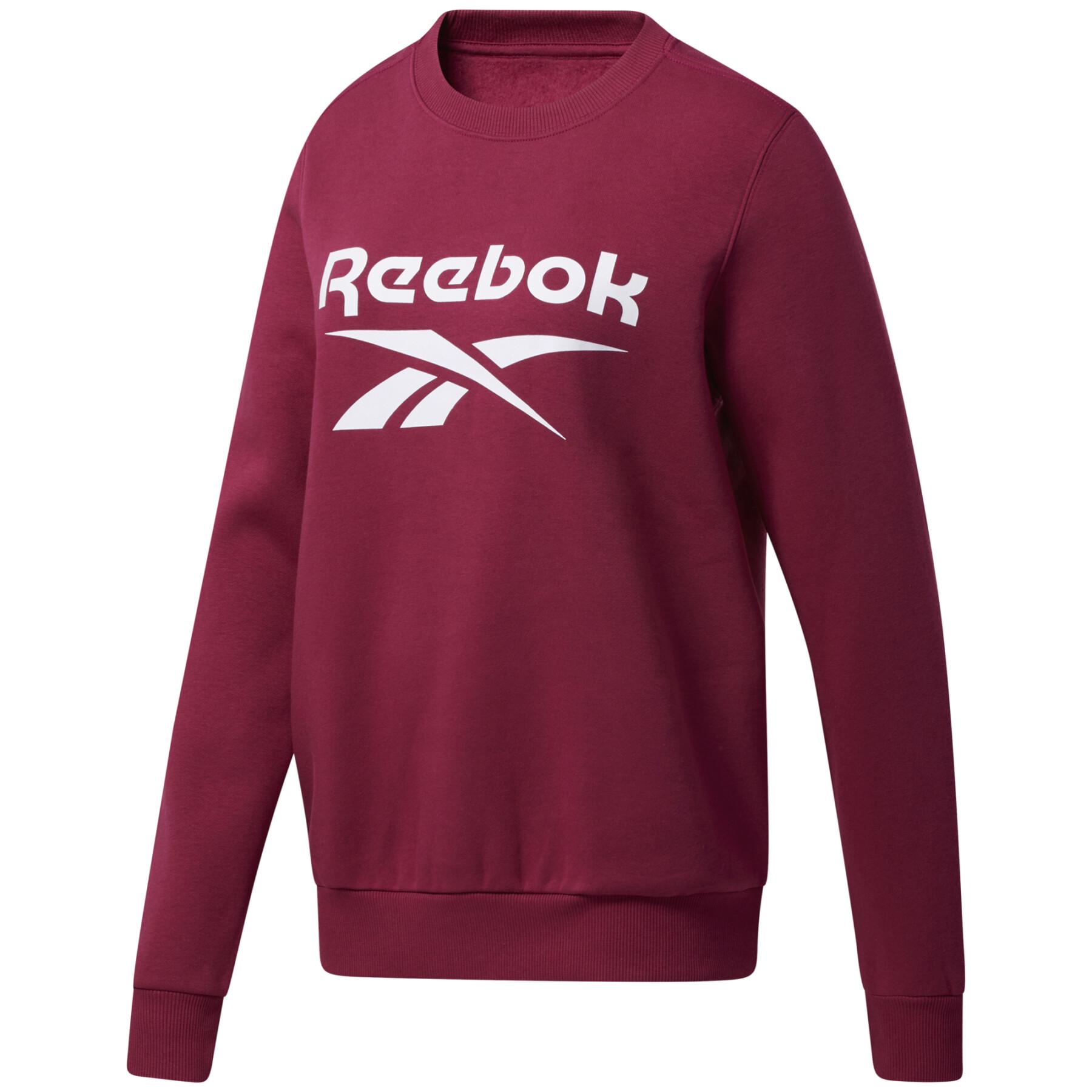 Sweatshirt för kvinnor Reebok Identity Logo Fleece
