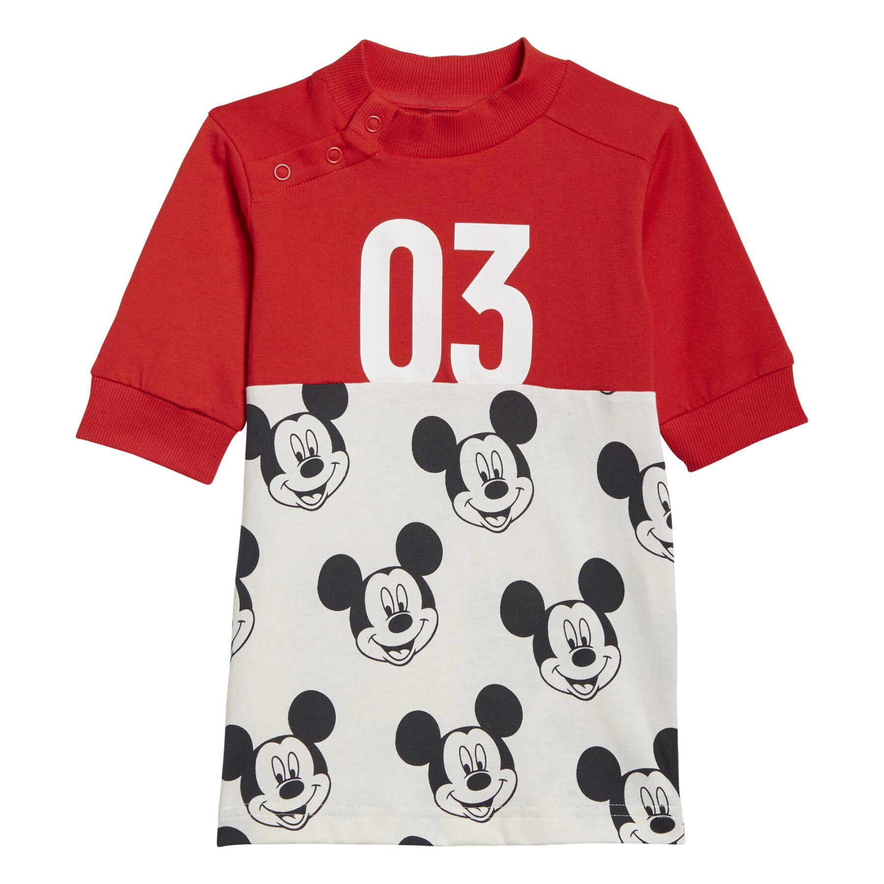 Träningsoverall för flickor adidas Disney Mickey Mouse Summer