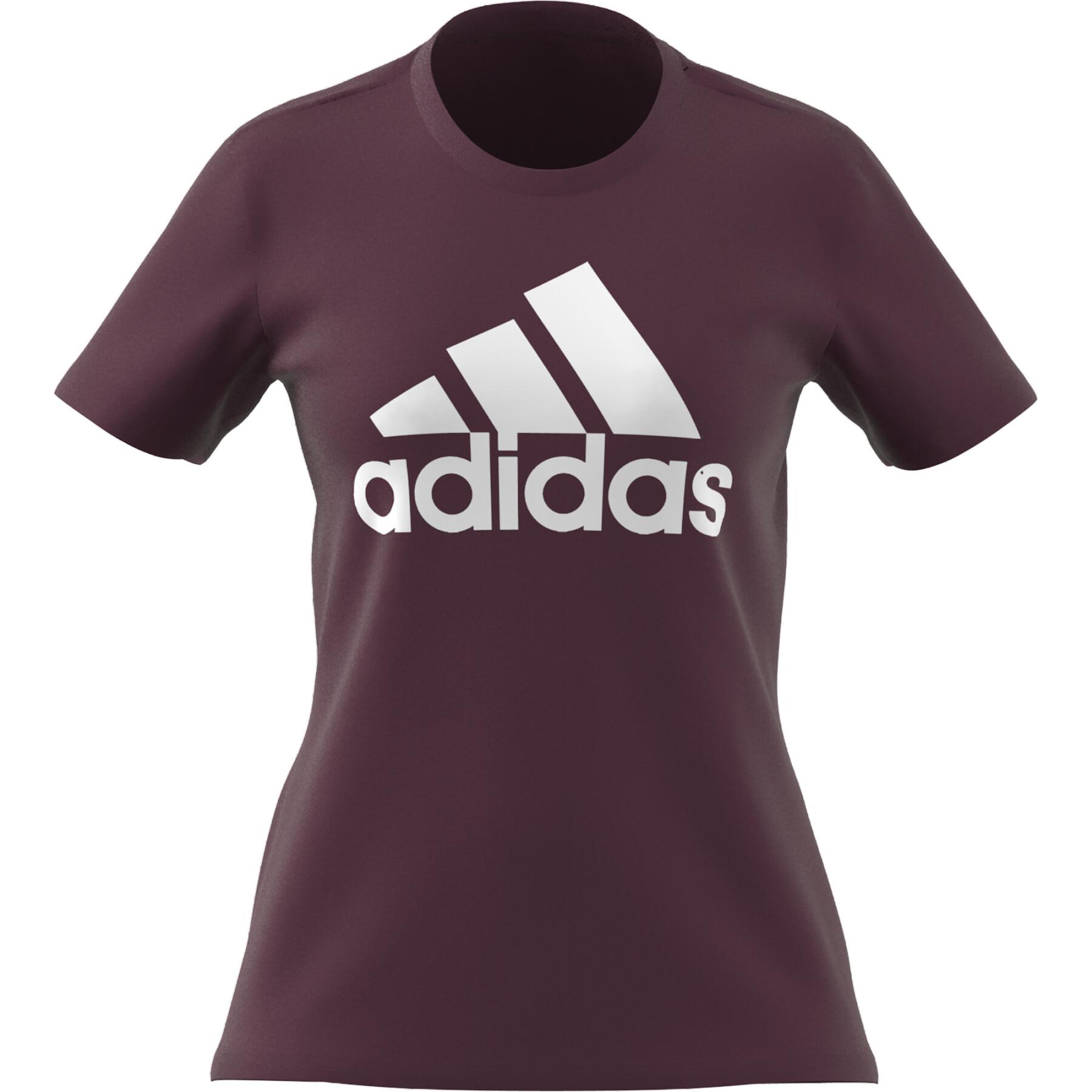 T-shirt för kvinnor adidas Loungewear Essentials Logo