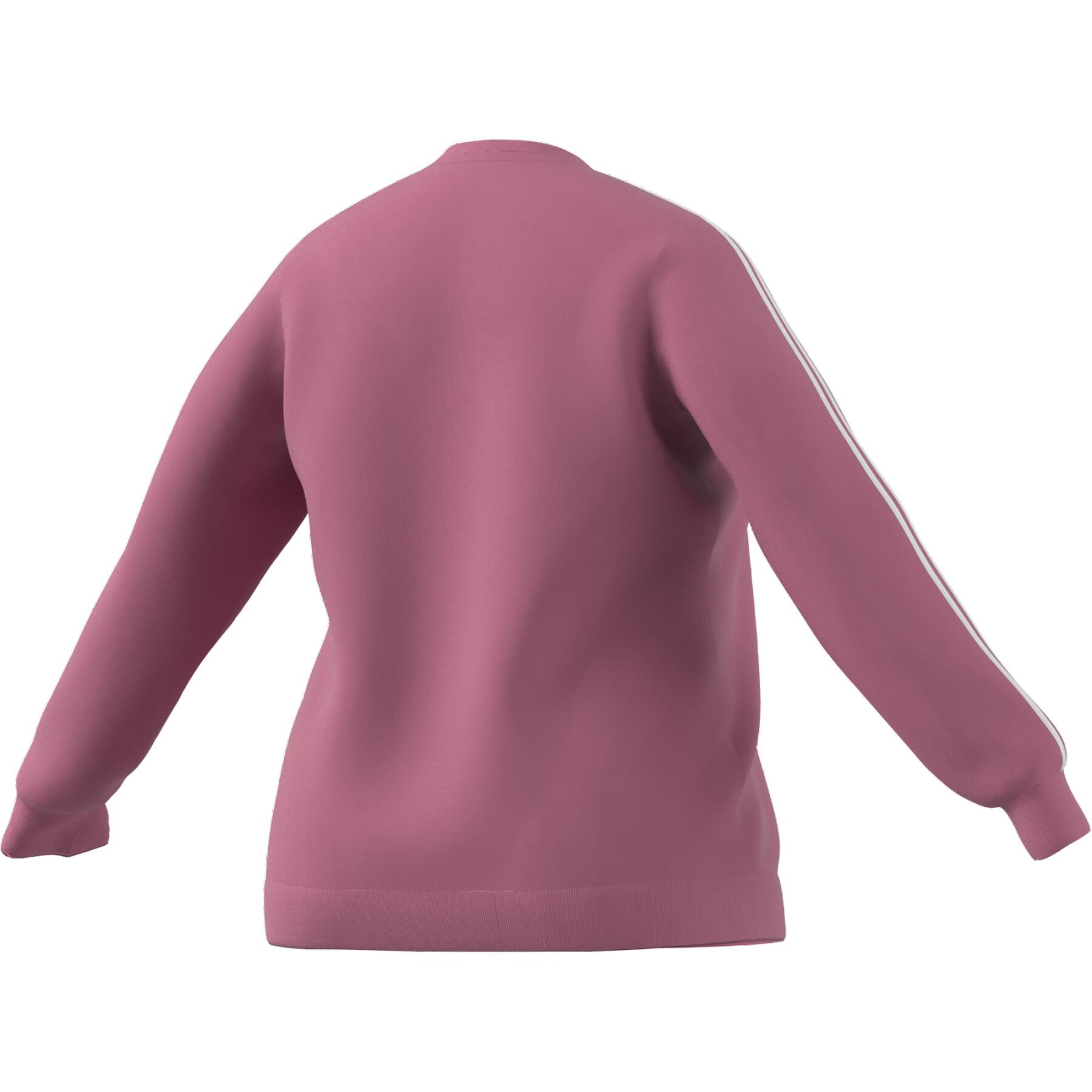 Sweatshirt i stor storlek kvinna adidas Essentials Fleece