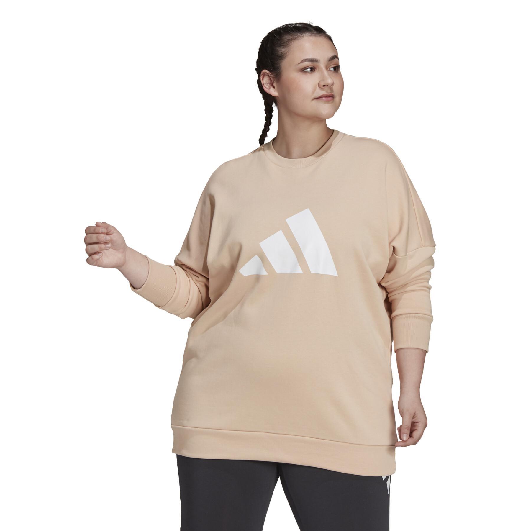 Sweatshirt i stor storlek kvinna adidas Sportswear Future Icons
