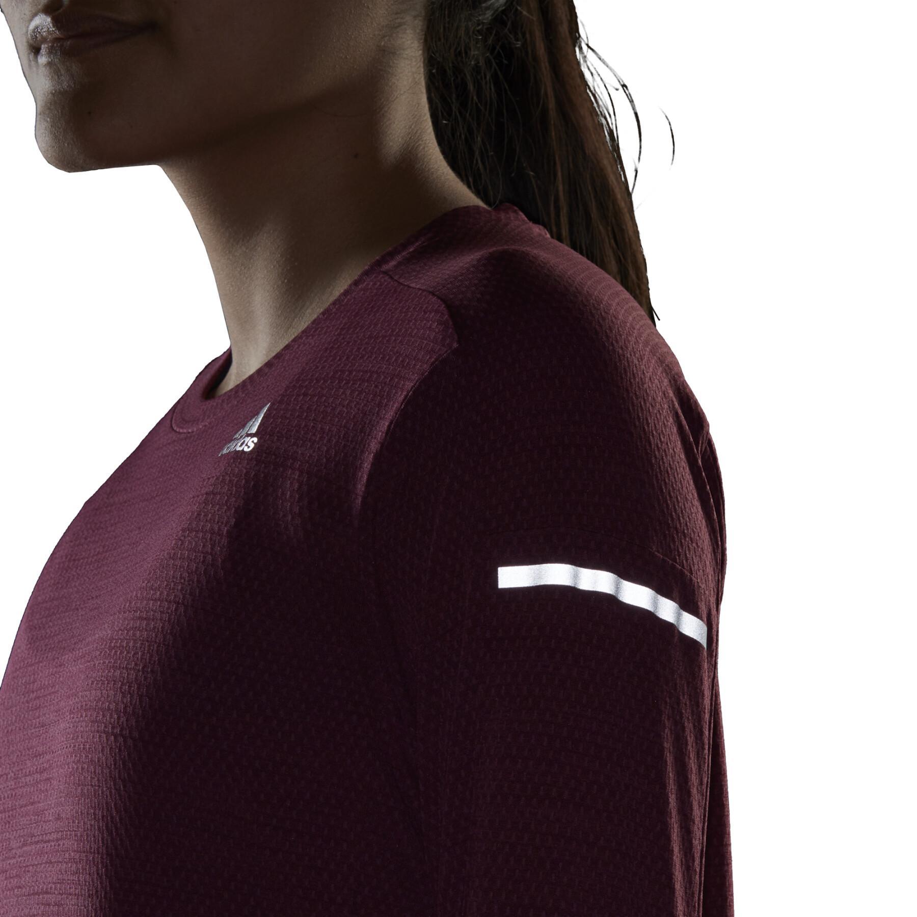 Långärmad T-shirt för kvinnor adidas Cooler Running