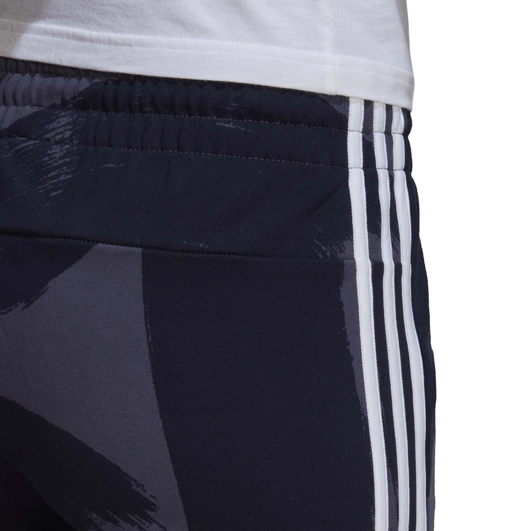 Shorts för kvinnor adidas Essentials Print 3-Stripes