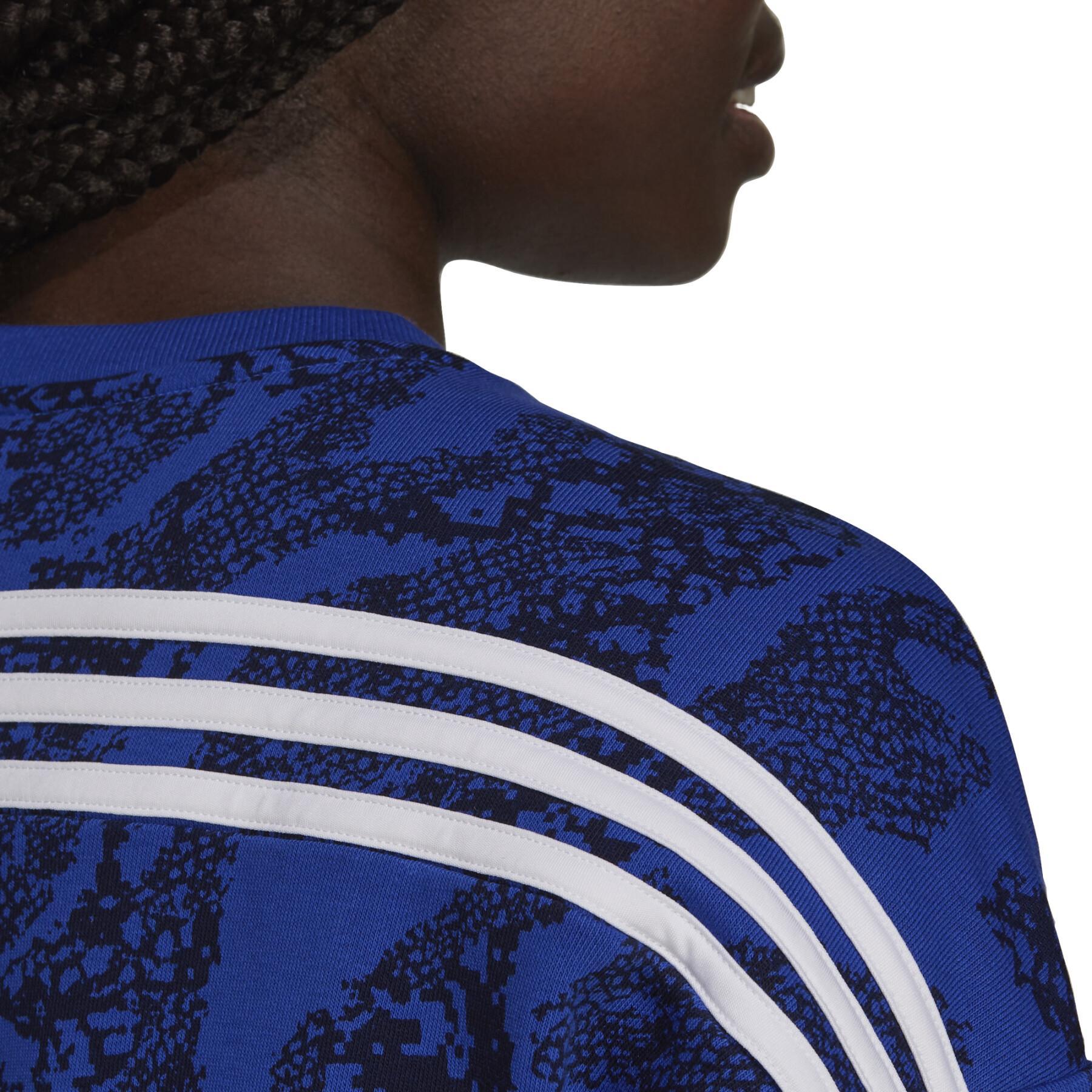 Sweatshirt för kvinnor adidas Sportswear Future Icons Animal-Print