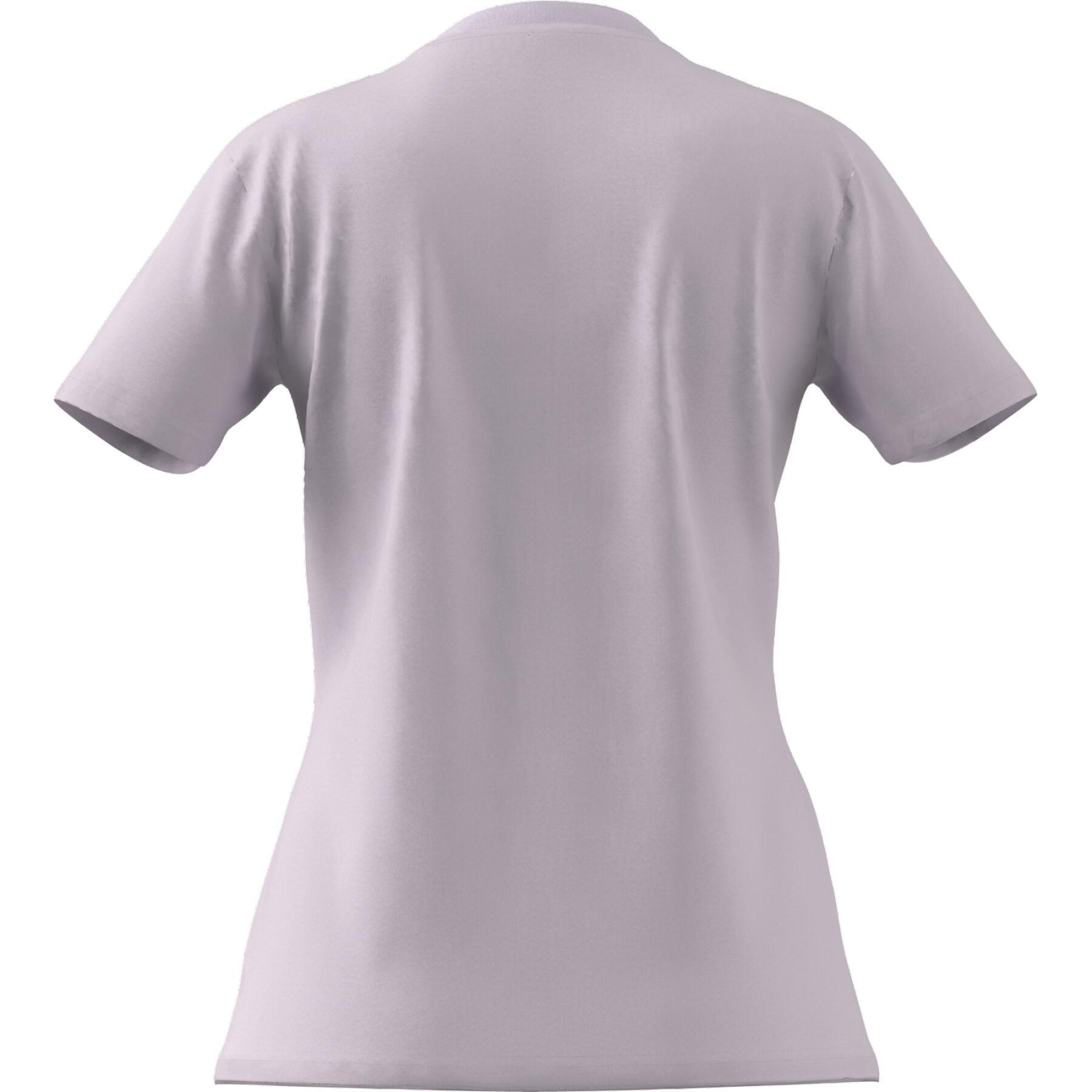 T-shirt för kvinnor adidas LOUNGEWEAR Essentials Logo