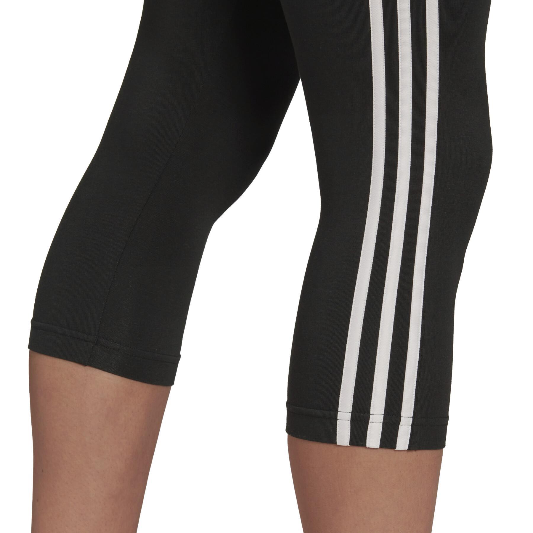 Leggings för kvinnor adidas Essentials 3-Stripes 3/4 Length