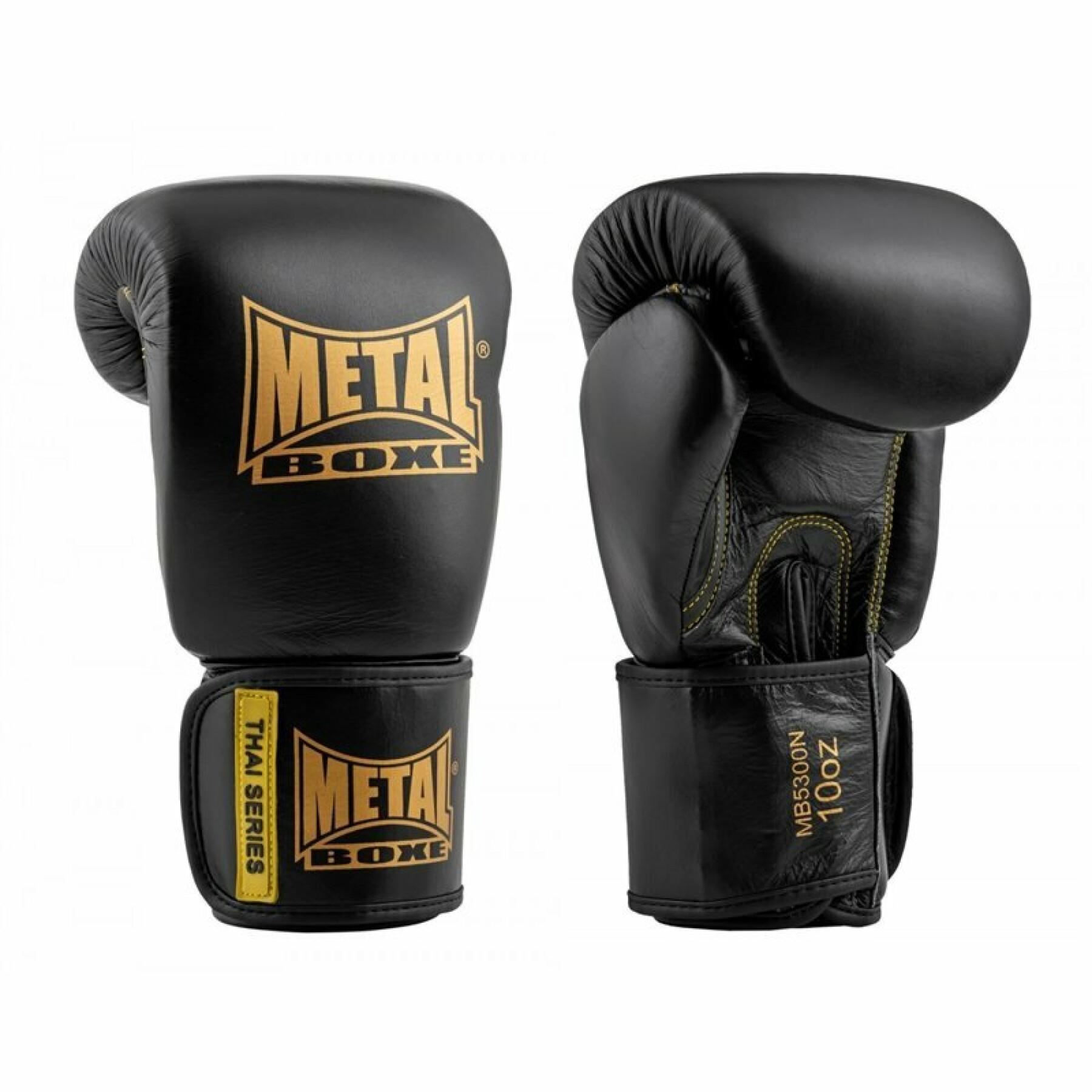 Boxningshandskar i läder Metal Boxe thai series