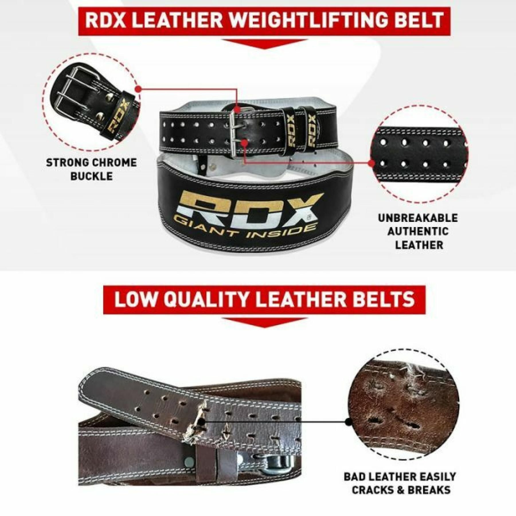 Lyftbälte för bodybuilding RDX