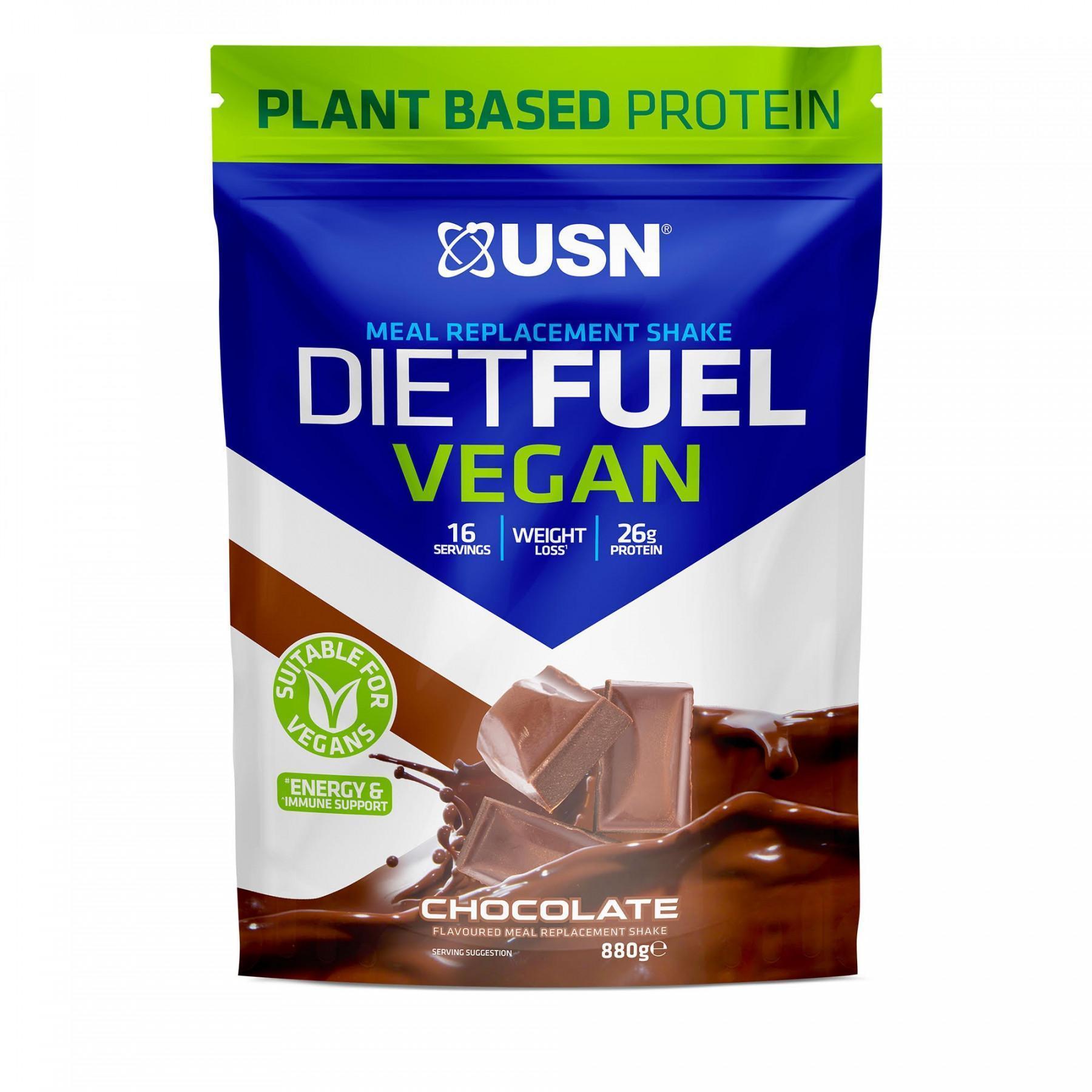 Protein diet fuel vegansk choklad 880 g