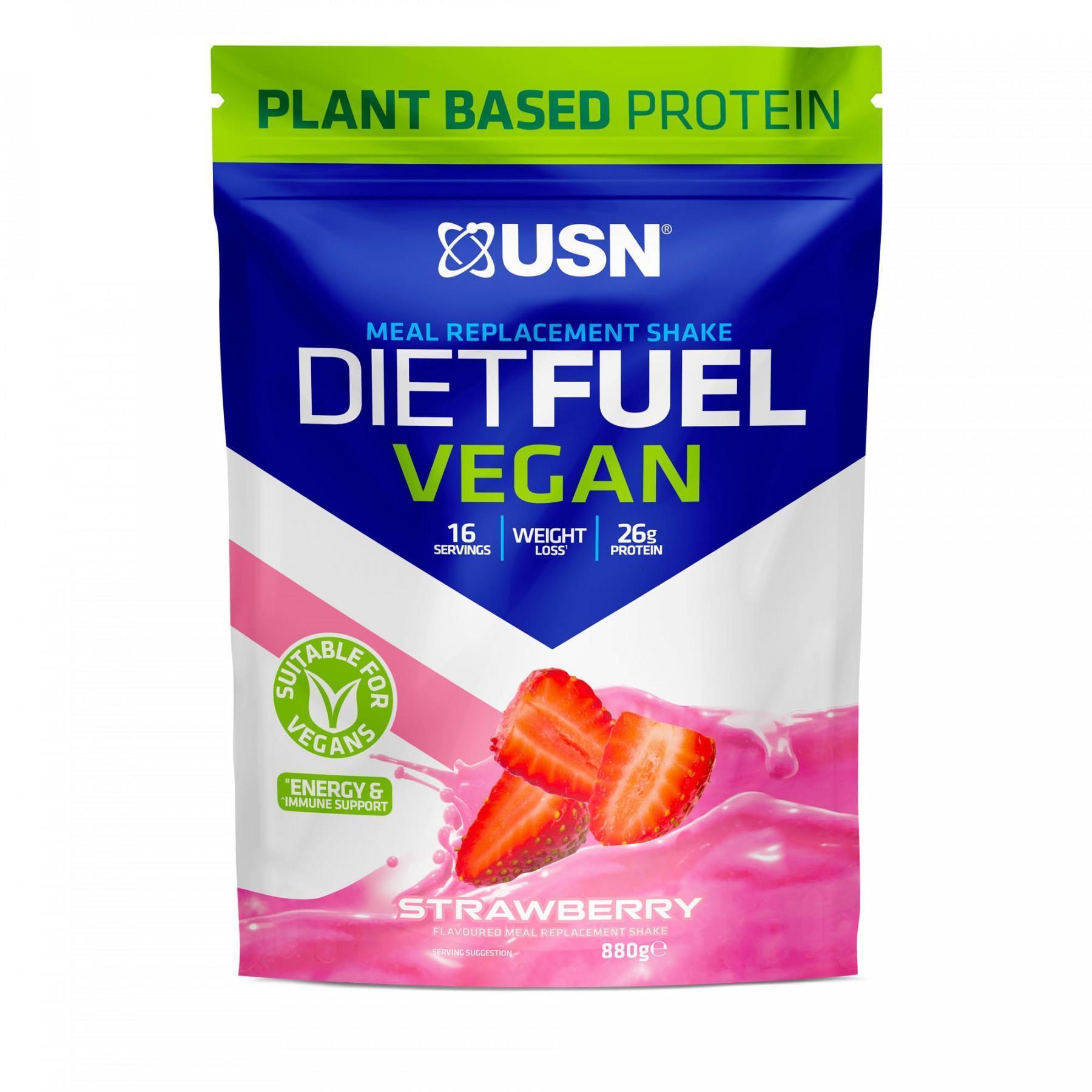 Protein diet fuel vegan jordgubb 880g