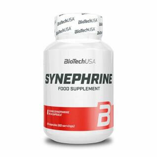 Förpackning med 12 vitaminburkar Biotech USA synephrine - 60 Gélul