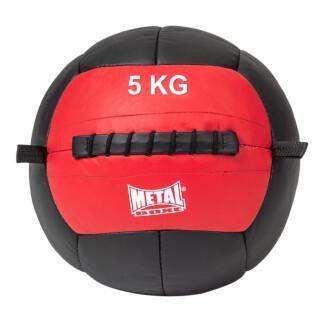 Väggmonterad medicinboll Metal Boxe 5 kg