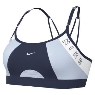 Behå för kvinnor Nike Dri-FIT Indy Logo 6Mo