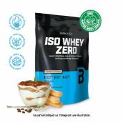 Förpackning med 10 proteinpåsar Biotech USA iso whey zero lactose free - Tiramisu - 500g