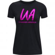 T-shirt för kvinnor Under Armour à manches courtes Tech Graphic