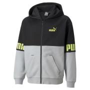 Sweatshirt för barn Puma Power Full-Zip