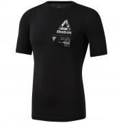 Mönstrad kompressions-T-shirt Reebok Training