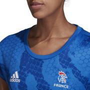 Träningströja för damer Adidas Equipe de France Handball