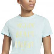 T-shirt för kvinnor Reebok Work Beats Talent Graphic